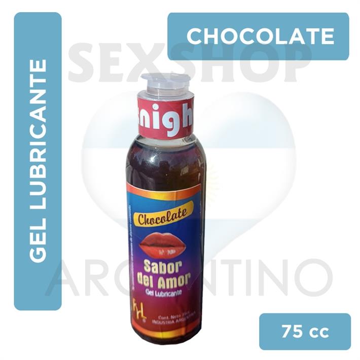 Gel sabor del amor chocolate 75cc